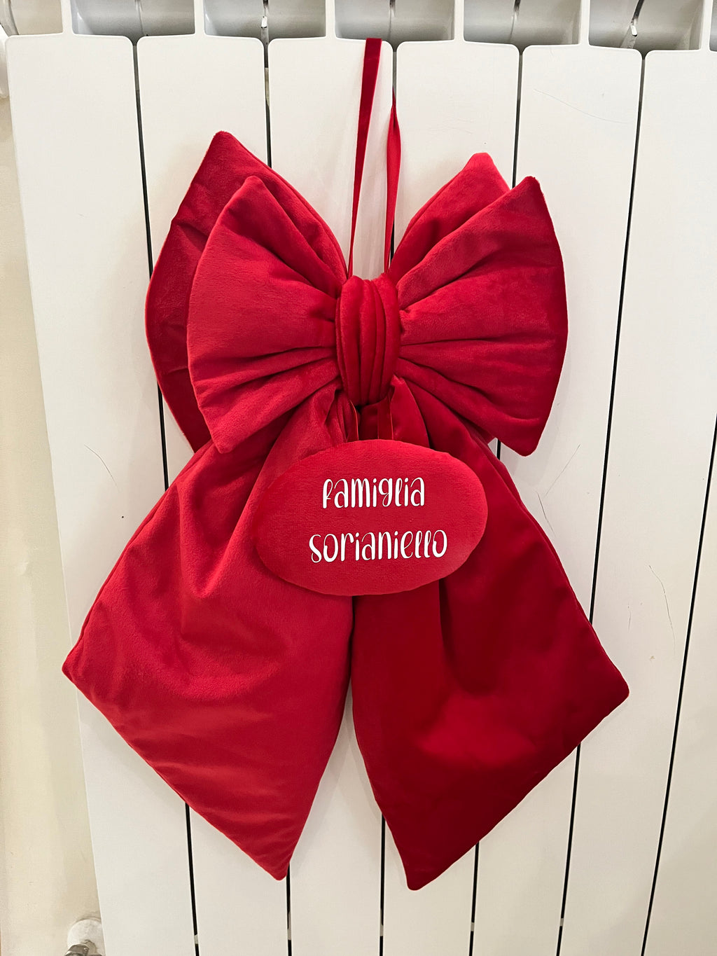 FUORI PORTA DOPPIO FIOCCO IN VELLUTO