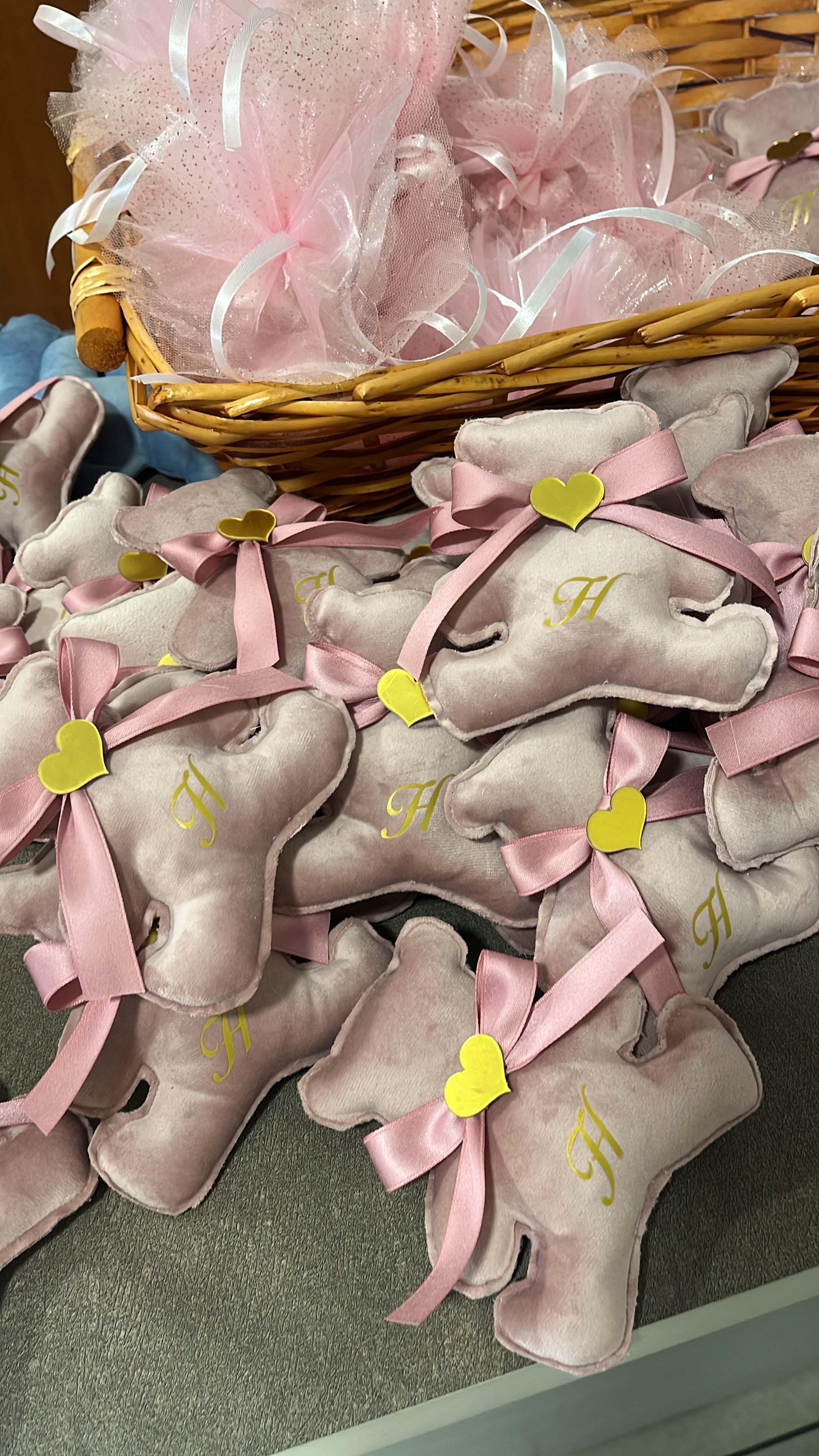 BOMBONIERA MINI ORSETTO BABY GIRL